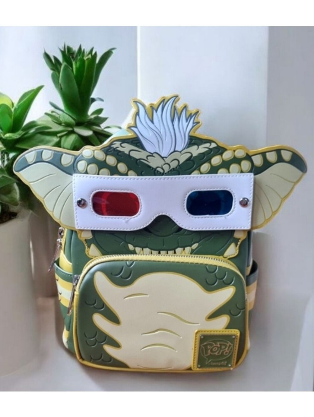🆕️ POP by LOUNGEFLY Gremlins Glow in the Dark Backpack with Removeable 3D 👓